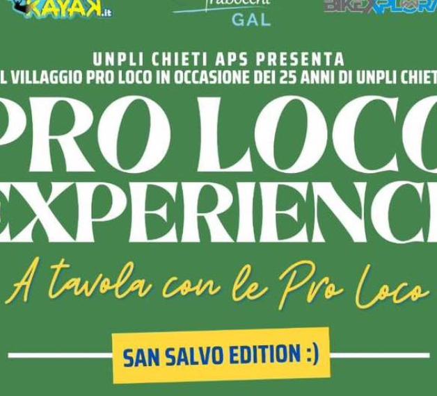 PRO LOCO EXPERIENCE