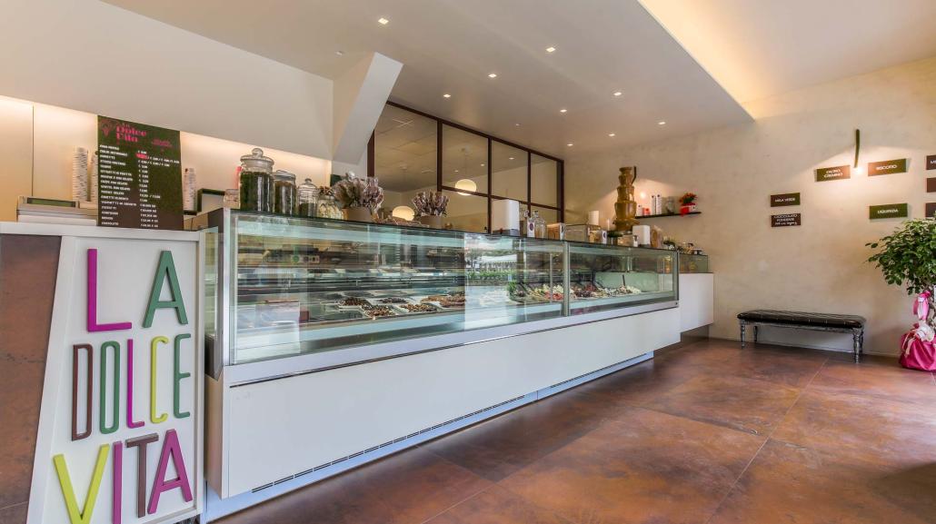 La gelateria La Dolce Vita a Vasto