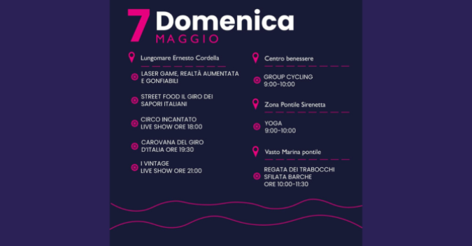 Programma "Aspettandi il Giro"